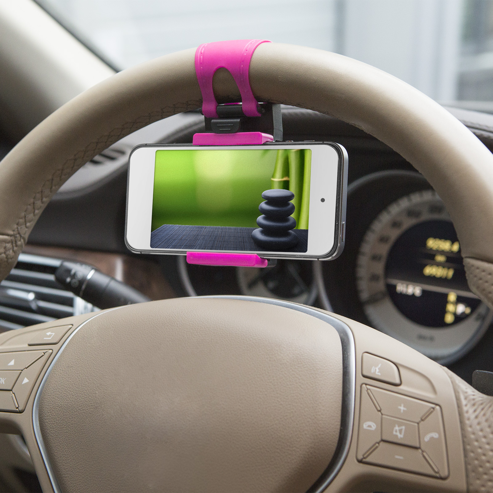 Car mounts Steering Wheel Phone Holder